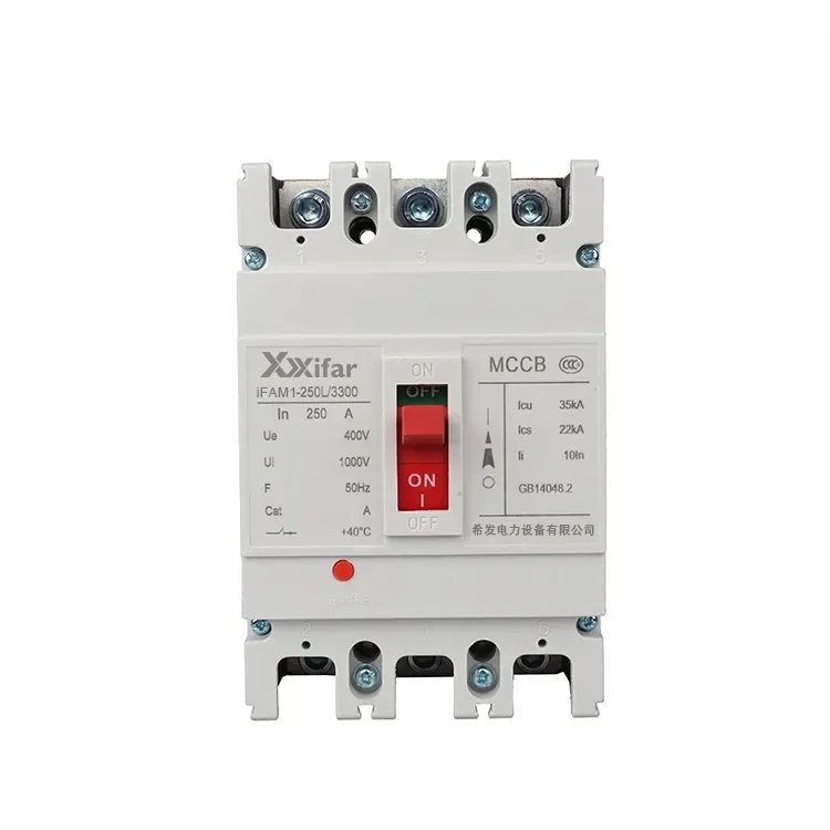 250a 2p Mccb Circuit Breaker Fast Type